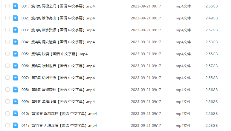 BBC紀(jì)錄片【地球脈動】1-2季全集1080P高清國語下載