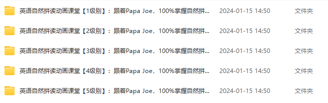 英語(yǔ)自然拼讀動(dòng)畫課堂：跟著Papa Joe 100%掌握自然拼讀