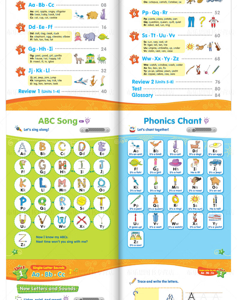 自然拼讀小學(xué)發(fā)音教材Phonics Sounds Great1-5冊電子版網(wǎng)盤下載